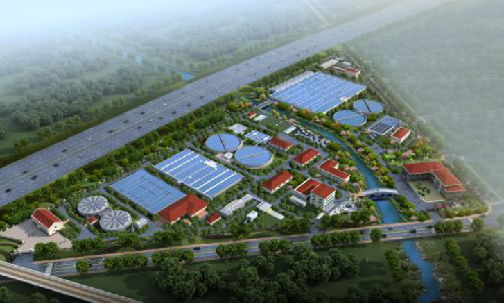 即墨區(qū)西部污水處理廠擴(kuò)建項目通水